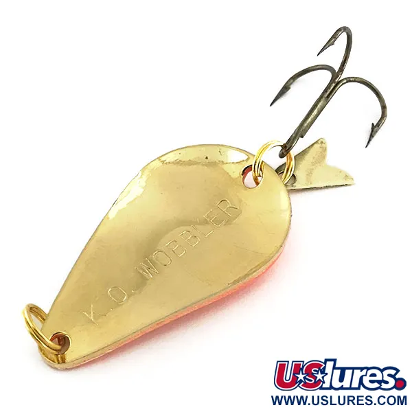 Acme K.O. Wobbler Plandavka, Zlatá / Oranžová, 14g, Vábička, #9027