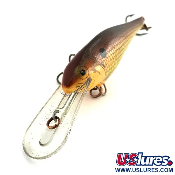 Rapala Shad Rap Deep Runner 07 Wobler, Zlatý, 8g, Balsa, #9033