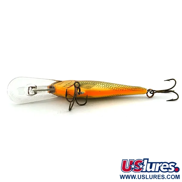 Rapala Shad Rap Deep Runner 07 Wobler, Zlatý, 8g, Balsa, #9033