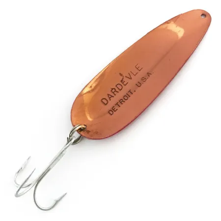 Plandavka Eppinger Dardevle, Červená/Bílá/Měď, 28g, Měděná Záda, #9048