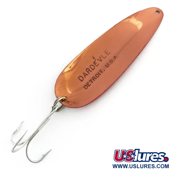 Plandavka Eppinger Dardevle, Červená/Bílá/Měď, 28g, Měděná Záda, #9048