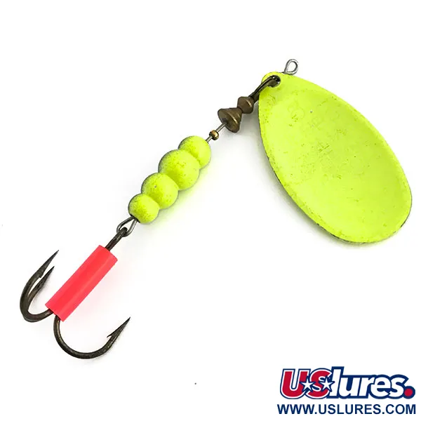 Mepps Aglia 5 Fluo UV Třpytka, Chartreuse, 14g, UV reaktivní, #9060