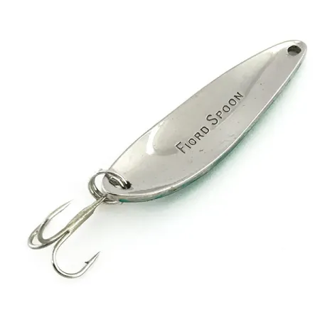 Acme Fiord Spoon Plandavka, Nikl / Zelená, 7g, Vintage, #9066