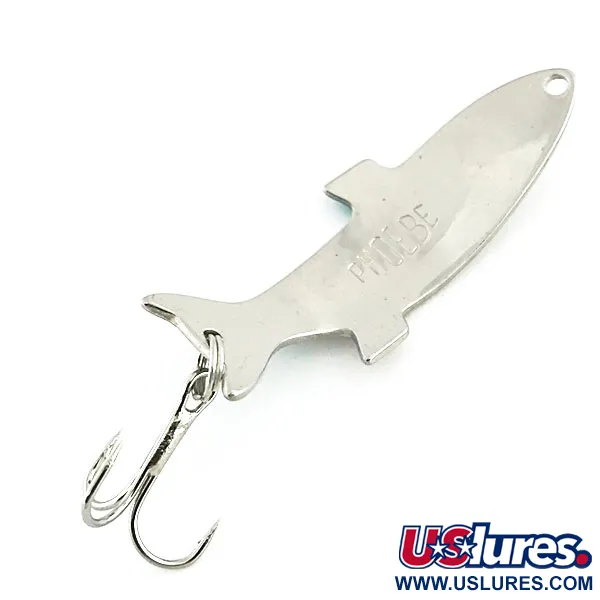 Plandavka Acme Phoebe, Nickel / Green, 7g, 3D silueta, #9068