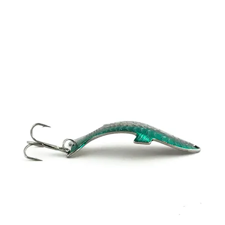 Plandavka Acme Phoebe, Nickel / Green, 7g, 3D silueta, #9068