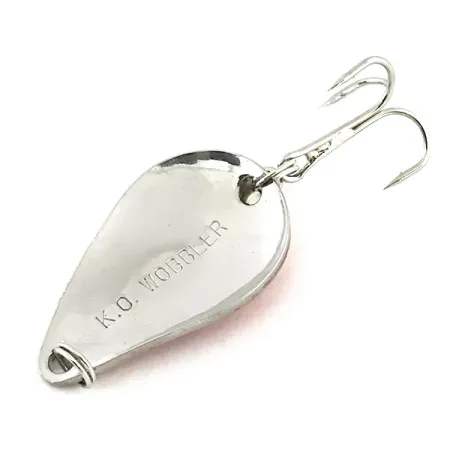 Acme K.O. Wobbler Plandavka, Nikl / Červená, 7g, Sonic Flipper Tail, #9079