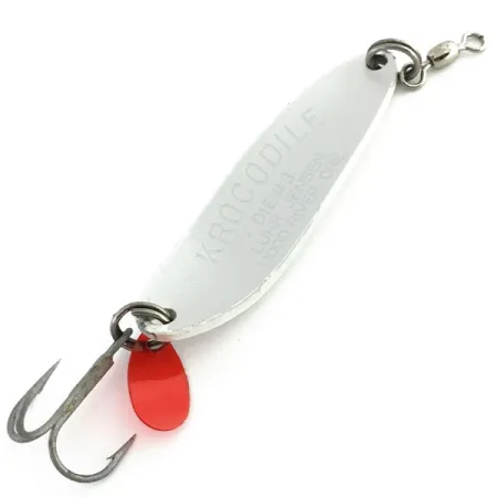Luhr Jensen Krocodile Die #3 Plandavka, Bílá Perleť, 14g, #9082