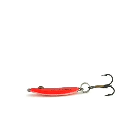 Northland Forage Minnow Jigging Spoon, Červená / Růžová, 3g, Glow, #9083