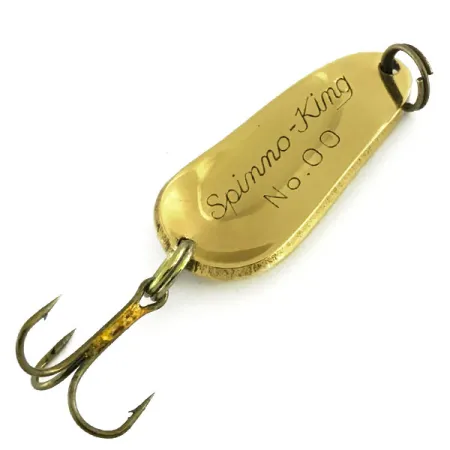 Pecos River Spinno-King 00 Plandavka, Zlatá, 7g, Vintage, #9086
