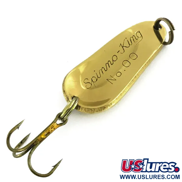 Pecos River Spinno-King 00 Plandavka, Zlatá, 7g, Vintage, #9086