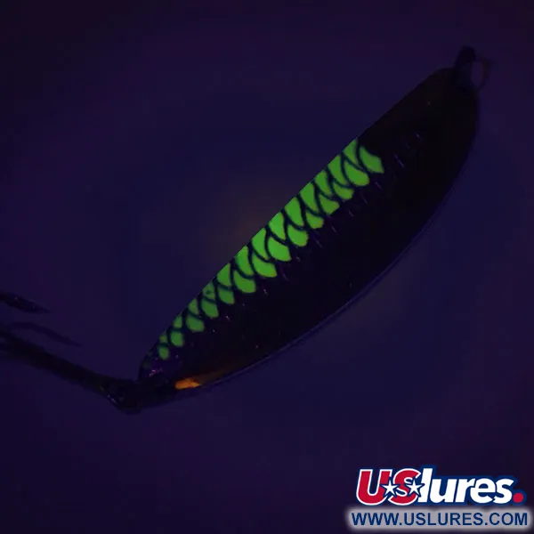Plandavka Acme Side-winder, Nikl/Zelená, 14g, UV aktivní, #9097