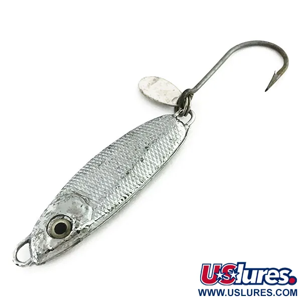 Luhr Jensen Crippled Herring Pilkr, Nikl, 14g, Šupinová textura, #9108