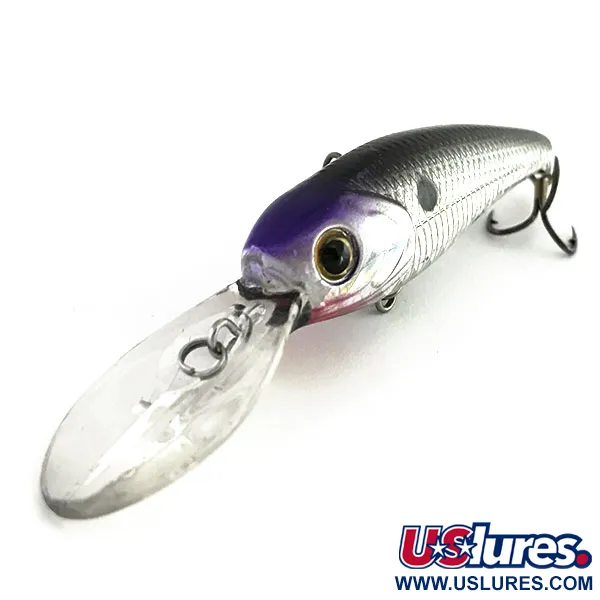 Cotton Cordell Deep Minnow Wobler, Rainbow Silver, 7g, 3.6m, #9110