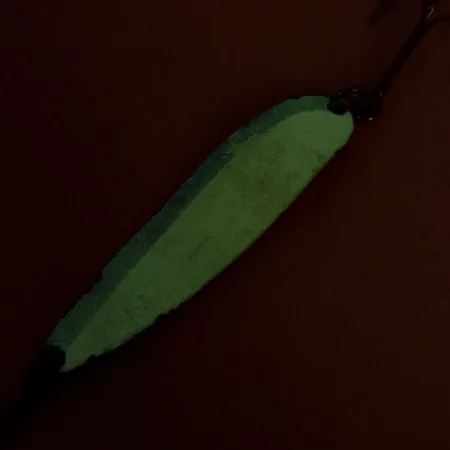 Luhr Jensen Krocodile Die #4 Glow Plandavka, Bílá/Zelená, 14g, #9136