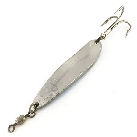 Luhr Jensen Krocodile Die #4 Plandavka, Modrá/Nikl, 21g, Daleký hod, #9138