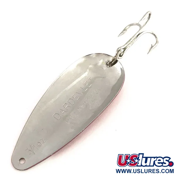 Dardevle Dardevlet Plandavka, Červená/Bílá/Nikl, 21g, Tepaná, #9140