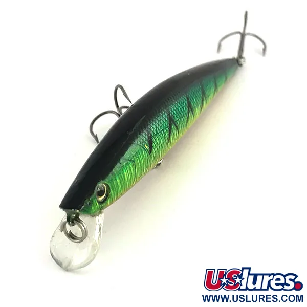 Matzuo Phantom Minnow Vobler, Green Tiger, 9g, Suspending, #9148