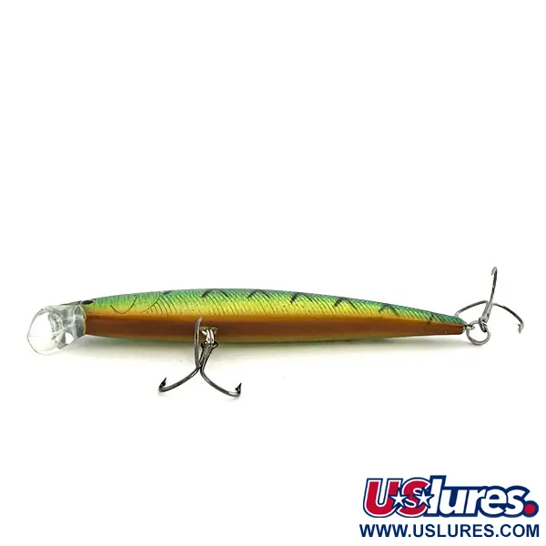 Matzuo Phantom Minnow Vobler, Green Tiger, 9g, Suspending, #9148
