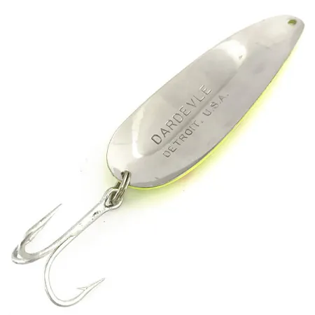 Eppinger Dardevle UV Plandavka, Žlutá/Červená/Nikl, 28g, UV, #9163