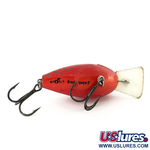 Storm Arashi Silent Square 5 Wobler, Red Craw, 18g, Silent, #9191