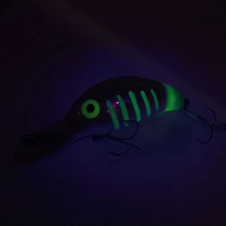 Yakima Bait Fatfish Wobler, Zrcadlově Stříbrná/Zelená, 25g, Ponor 5m, #9193