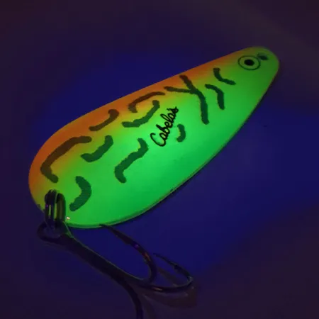 Cabela's UV Plandavka, Fire Tiger, 19g, UV povrch, #9266