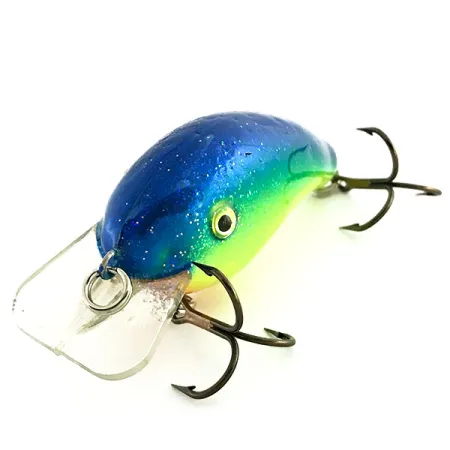 Strike King KVD 1.5 Hard Knock Crankbait, Chart/Modré Třpytky, 10g, #9280