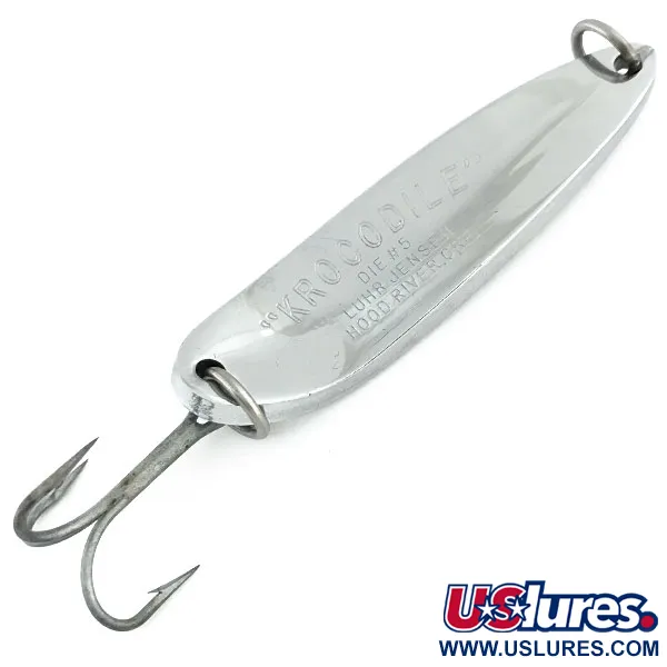 Luhr Jensen Krocodile Die #5 Plandavka, Nikl, 64g, Daleké hody, #9291