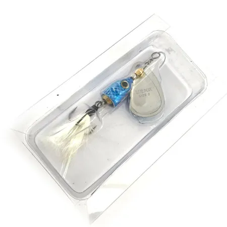 Blue Fox Vibrax Shallow Třpytka, Duhově modrá, 8g, peří, #9296