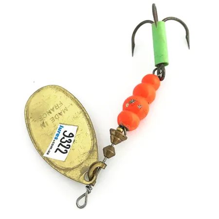 Mepps Aglia 5 UV Třpytka, Zlatá, 14g, UV prvky, #9322