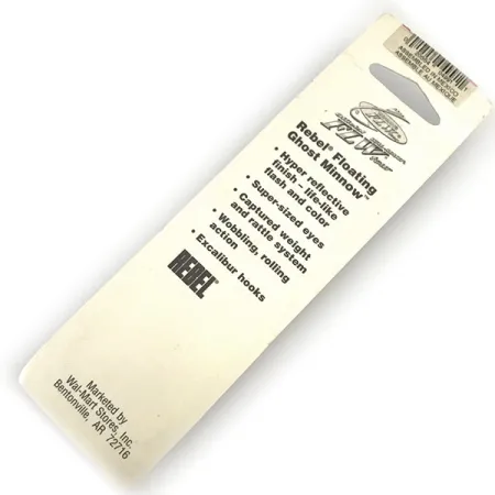 Rebel Floating Ghost Minnow Wobler, Pstruh, 7g, Chrastítko, #9301