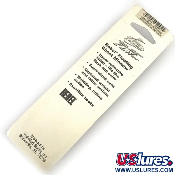 Rebel Floating Ghost Minnow Wobler, Pstruh, 7g, Chrastítko, #9301