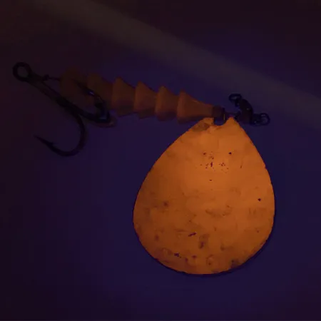 Luhr Jensen Dave Davis UV Třpytka, Nikl/Růžová, 17g, UV, #9336