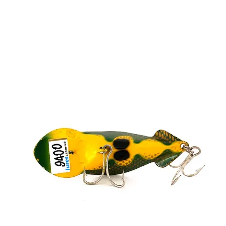 Buck Perry Spoonplug Plandavka, Frog, 10g, Vintage, #9400