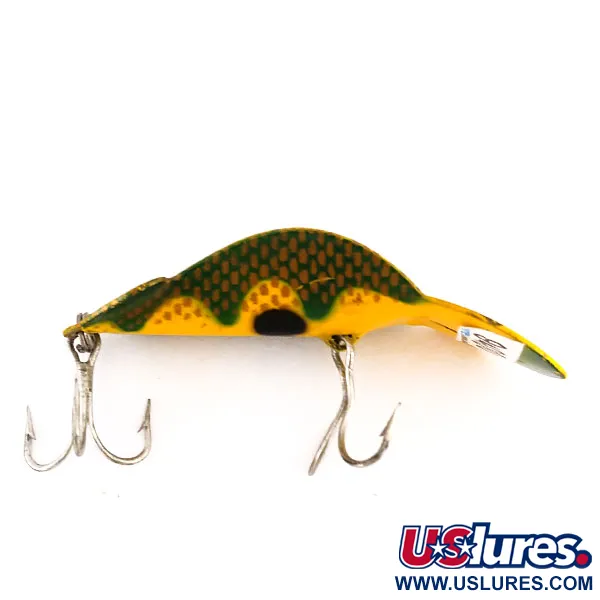 Buck Perry Spoonplug Plandavka, Frog, 10g, Vintage, #9400