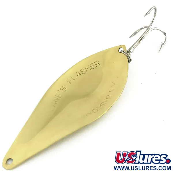 Lanes Tackle & Bait Lane's Flasher Plandavka, Gold, 19g, #9423
