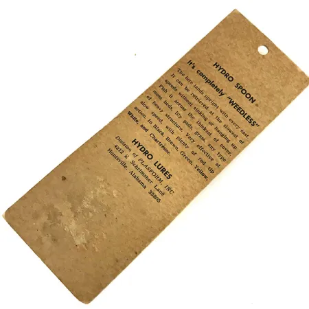 Hydro Lures Weedless Hydro Spoon Plandavka, Žlutá/Černá, 17g, #9468