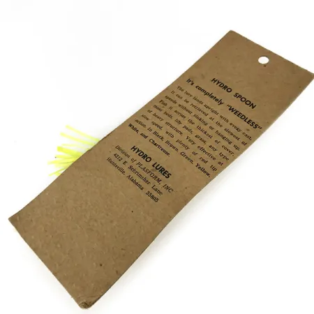 Hydro Lures Weedless Hydro Spoon Plandavka, Žlutá/Černá, 14g, #9469