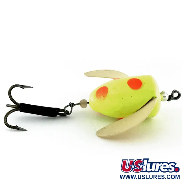 Nástraha Shur Strike Spin-n-Glo UV, Žlutá/Červená, 8g, UV, #9477