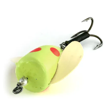 Nástraha Shur Strike Spin-n-Glo UV, Žlutá/Červená, 8g, UV, #9477