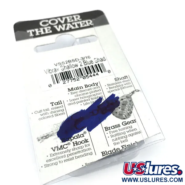 Blue Fox Vibrax Shallow Třpytka, Rainbow Blue, 8g, Mělkovodní, #9497