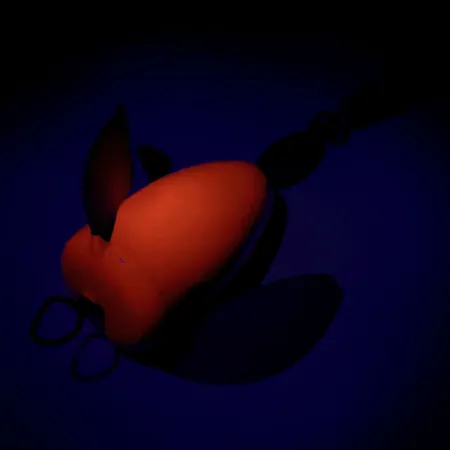 Shur Strike Spin-n-Glo Nástraha, Růžová, 7g, UV aktivní, #9523