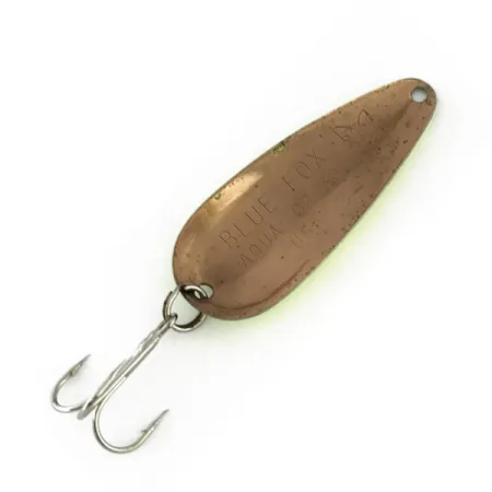 Blue Fox Aqua Spoon Plandavka, Chartreuse/Černá/Bronz, 9g, USA, #9525