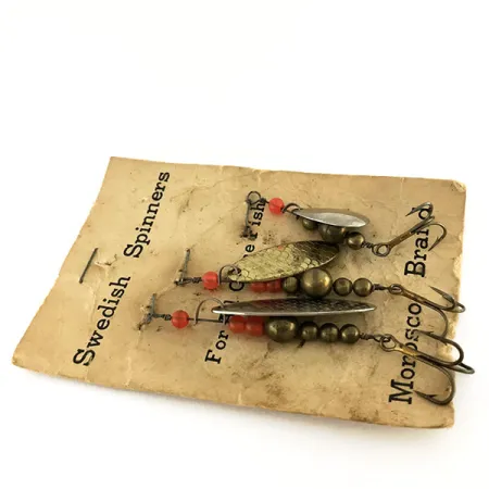 Swedish Swing Morosco Brand Třpytka, Nikl / Mosaz, 7g, Vintage, #9539