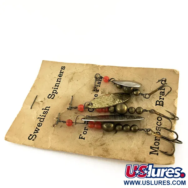 Swedish Swing Morosco Brand Třpytka, Nikl / Mosaz, 7g, Vintage, #9539