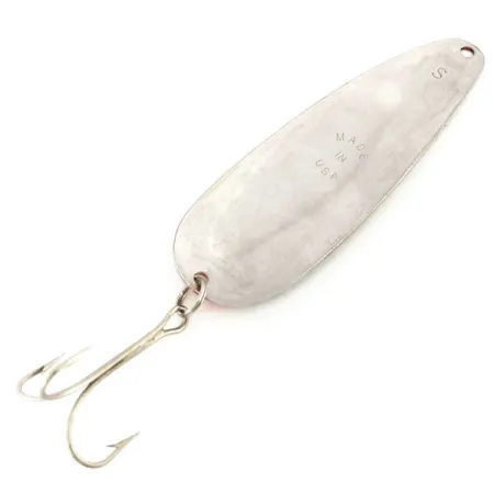 Worth Chippewa Steel Spoon Plandavka, Black/Red/Nickel, 17g, #9541