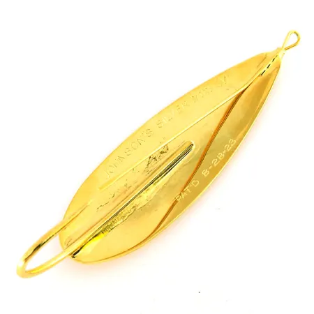 Weedless Johnson Silver Minnow Plandavka, Zlatá, 31g, Neuváznutelná, #9554