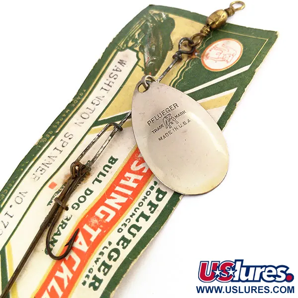 Pflueger Washington Spinner №1792 Rotačka, Nikl, 4g, Bull Dog, #9565