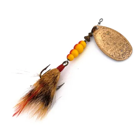 Mepps Aglia 5 Dressed Třpytka, Měď, 14g, Veverčí ohon, #9590