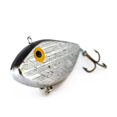 Rebel Wiggle Shad Potápivý Rattlebait, Stříbrná, 7g, Vintage, #9603
